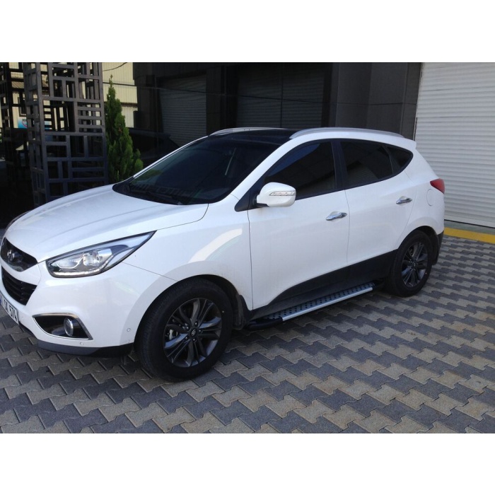 Praguri Laterale Hyundai IX35 10-14 - ARP Artemis Silver - imagine 14