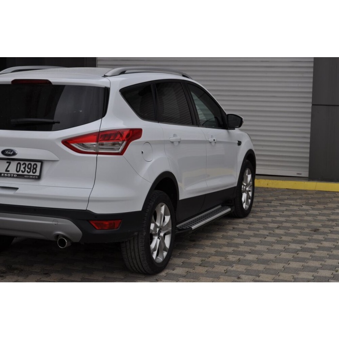 Praguri Laterale Ford Kuga 08-12 - ARP Artemis Silver - imagine 7