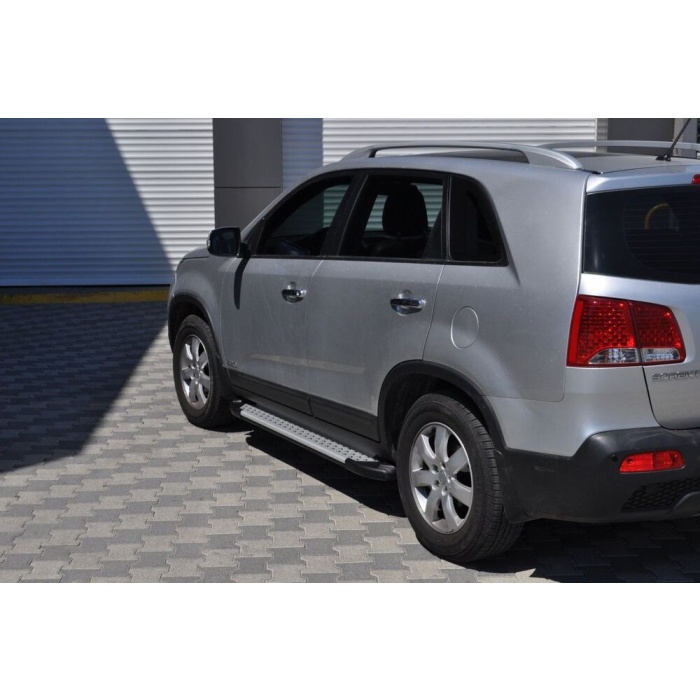 Praguri Laterale Kia Sorento 10-12 - ARP Artemis Silver - imagine 7