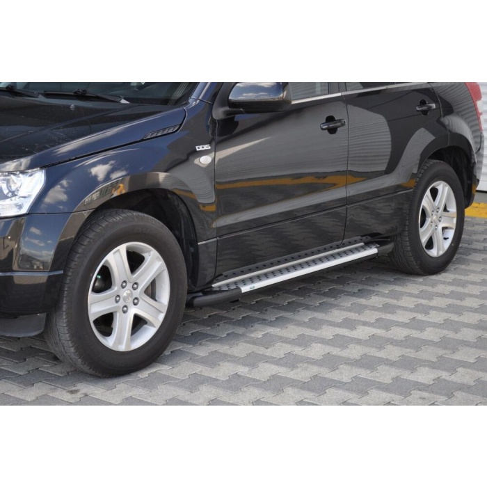 Praguri Laterale Suzuki Grand Vitara (5 usi) 06-09 - ARP Artemis Silver - imagine 11
