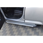 Praguri Laterale Porsche Cayenne 04-10 - ARP Artemis Silver - imagine 11