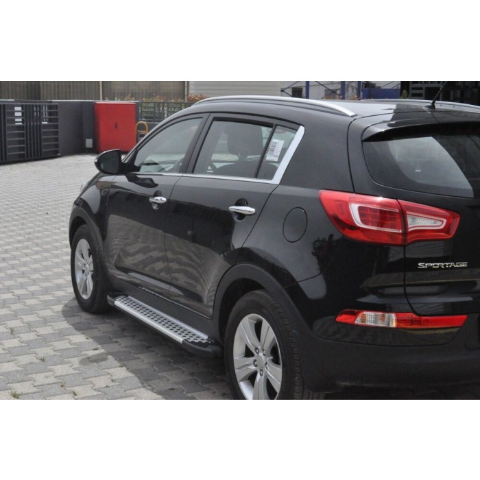 Praguri Laterale Kia Sportage 10-15 - ARP Artemis Silver - imagine 8