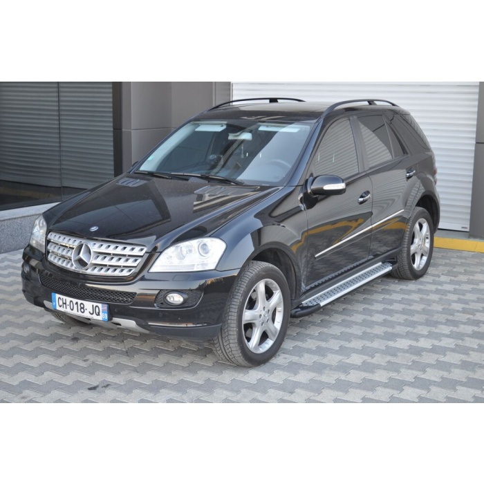 Praguri Laterale Mercedes W164 ML 06-11 - ARP Artemis Silver - imagine 12