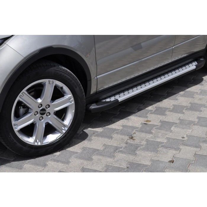 Praguri Laterale Land Rover Range Rover Evoque 13 -> - ARP Artemis Silver - imagine 8