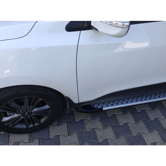Praguri Laterale Hyundai IX35 10-14 - ARP Artemis Silver - imagine 19