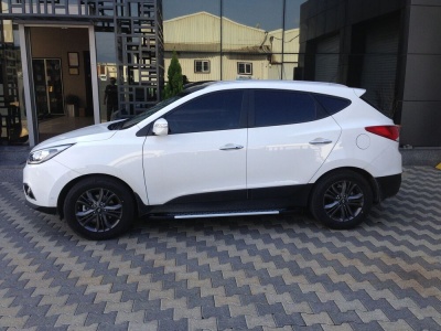 Praguri Laterale Hyundai IX35 10-14 - ARP Artemis Silver - imagine 12