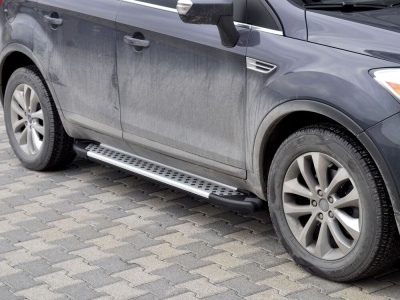 Praguri Laterale Ford Kuga 08-12 - ARP Artemis Silver - imagine 12