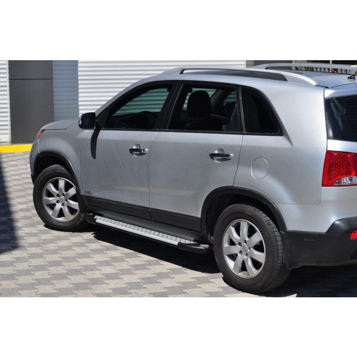 Praguri Laterale Kia Sorento 10-12 - ARP Artemis Silver - imagine 10