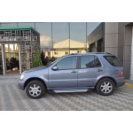Praguri Laterale Mercedes W163 ML 98-05 - ARP Artemis Silver - imagine 8