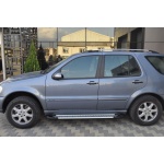 Praguri Laterale Mercedes W163 ML 98-05 - ARP Artemis Silver - imagine 9