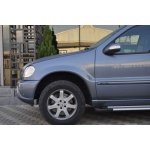 Praguri Laterale Mercedes W163 ML 98-05 - ARP Artemis Silver - imagine 10