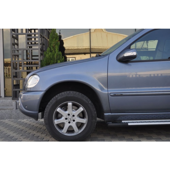 Praguri Laterale Mercedes W163 ML 98-05 - ARP Artemis Silver - imagine 10