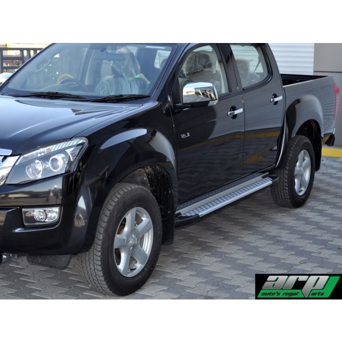 Praguri Laterale Isuzu D-Max  12 -> - ARP Artemis Silver - imagine 7