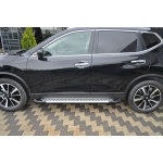 Praguri Laterale Nissan X-Trail 14 -> - ARP Artemis Silver - imagine 8