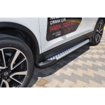 Praguri Laterale Nissan X-Trail 14 -> - ARP Artemis Silver - imagine 9