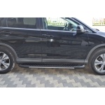 Praguri Laterale Honda CRV [12-14] - ARP Artemis Grey Black - imagine 7