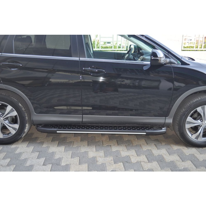 Praguri Laterale Honda CRV [12-14] - ARP Artemis Grey Black - imagine 7