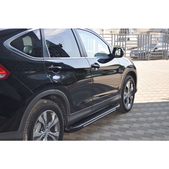 Praguri Laterale Honda CRV [12-14] - ARP Artemis Grey Black - imagine 6