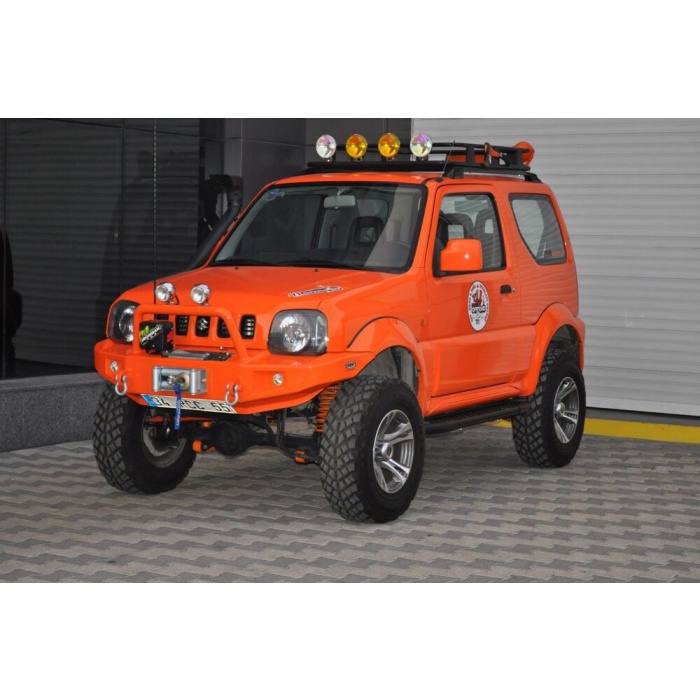Praguri Laterale Suzuki Jimny 04 -> - ARP Artemis Black - imagine 9