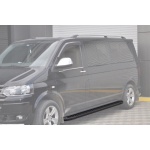 Praguri Laterale Volkswagen Transporter T5 (SWB) [04-09] - ARP Artemis Silver - imagine 9