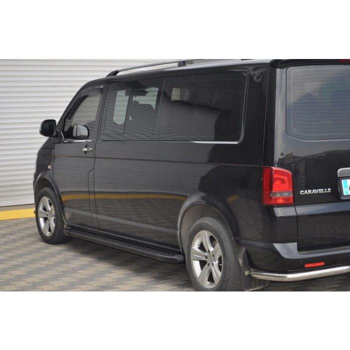 Praguri Laterale Volkswagen T5 LWB-SWB 04-09 - ARP Artemis Black - imagine 9