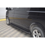 Praguri Laterale Volkswagen Transporter T5 (SWB) [04-09] - ARP Artemis Silver - imagine 11