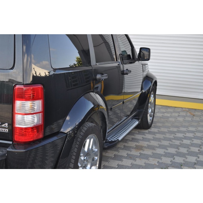 Praguri Laterale Dodge Nitro [07 -> ] - ARP Artemis Silver - imagine 7