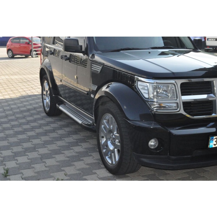 Praguri Laterale Dodge Nitro [07 -> ] - ARP Artemis Silver - imagine 6