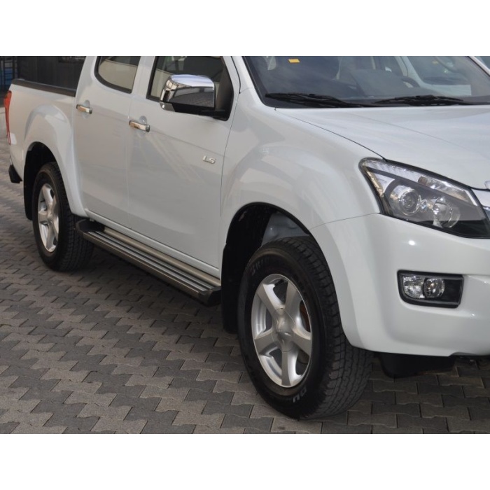 Praguri Laterale Isuzu D-Max 12 -> - ARP Ronesans Silver - imagine 3