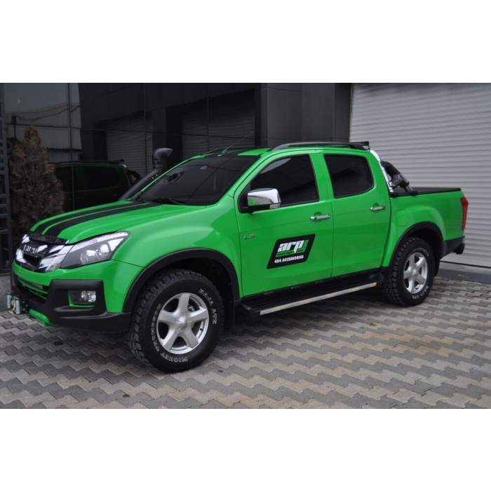 Praguri Laterale Isuzu D-Max 12 -> - ARP Ronesans Black - imagine 7
