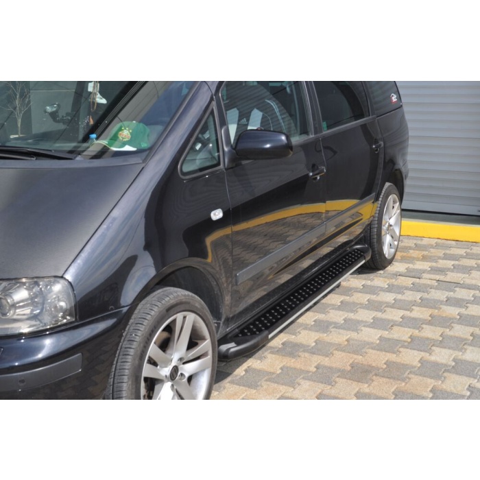 Praguri Laterale Seat Alhambra 06-> - ARP Artemis Grey Black - imagine 10