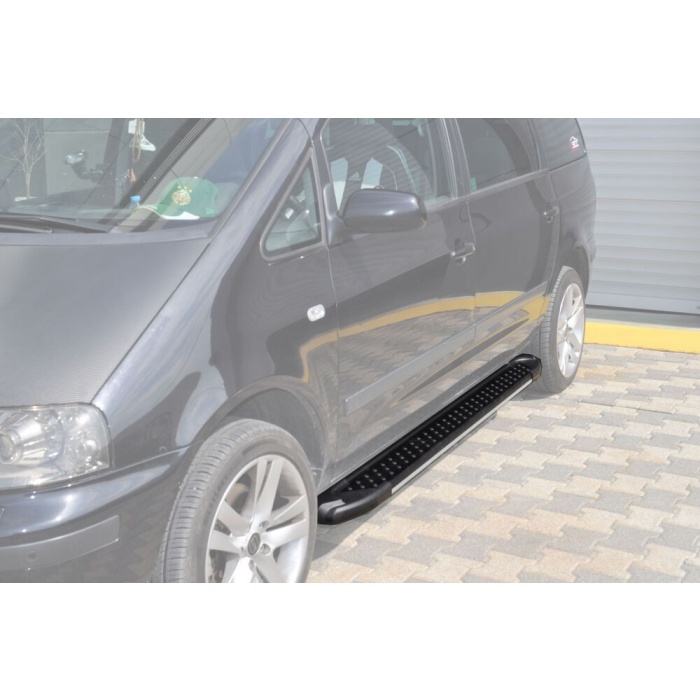Praguri Laterale Seat Alhambra 06-> - ARP Artemis Grey Black - imagine 9