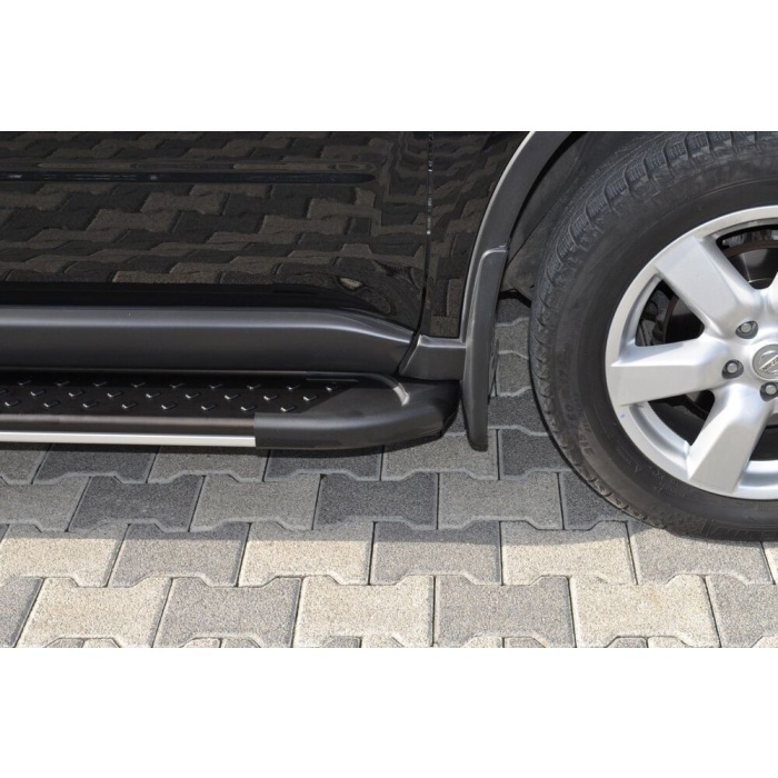 Praguri Laterale Nissan X-Trail [07-13] - ARP Artemis Black - imagine 8
