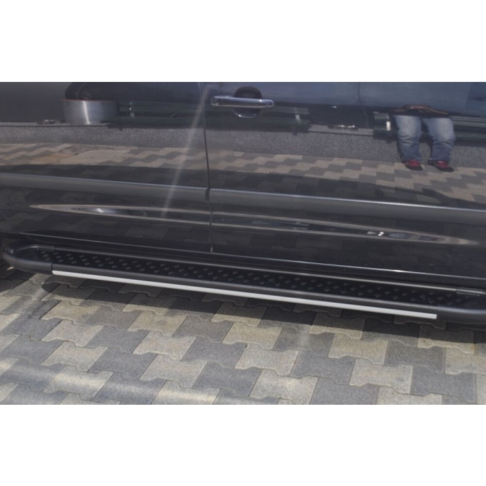 Praguri Laterale Seat Alhambra 06-> - ARP Artemis Grey Black - imagine 8
