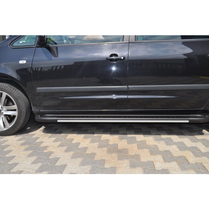 Praguri Laterale Seat Alhambra 06-> - ARP Artemis Grey Black - imagine 7