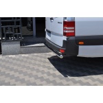 Bara de protectie spate Mercerdes Sprinter LWB 14-Prezent - ARP MERKUR Chrome - imagine 6