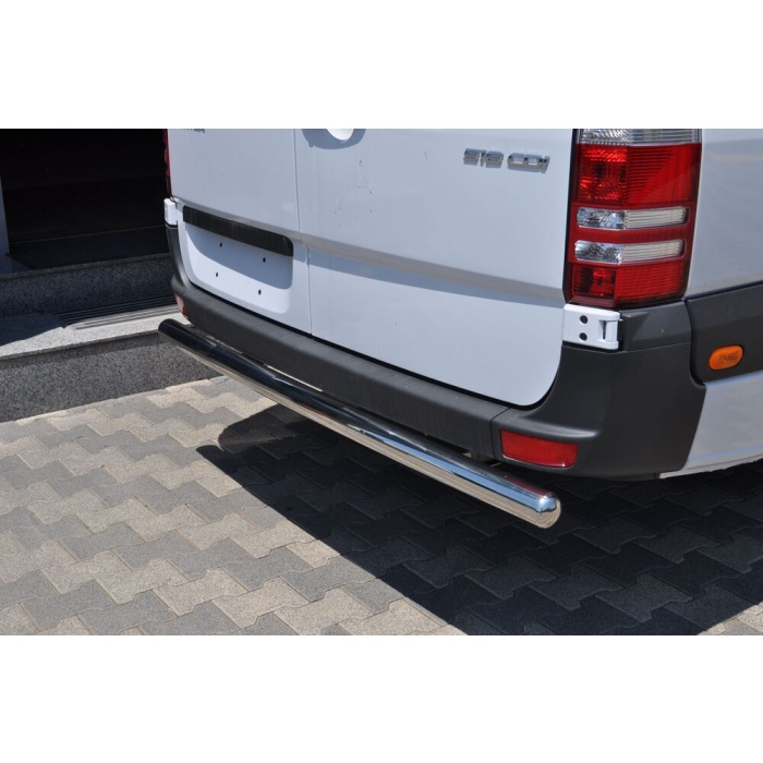 Bara de protectie spate Mercerdes Sprinter LWB 14-Prezent - ARP MERKUR Chrome - imagine 4