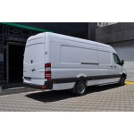 Bara de protectie spate Mercerdes Sprinter LWB 14-Prezent - ARP MERKUR Chrome - imagine 3