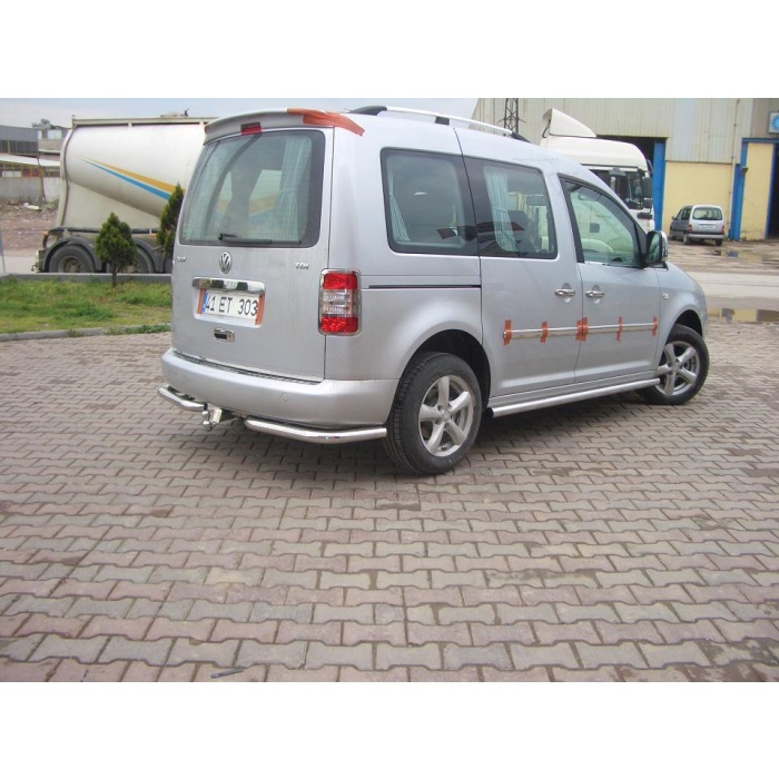 Kit Bara de protectie spate Volkswagen Caddy 04-10 - ARP Mars Chrome - imagine 2
