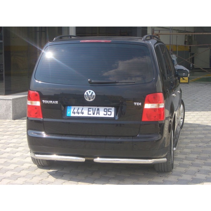 Kit Bara de protectie spate Volkswagen Touran 03-15 - ARP Mars Chrome - imagine 2