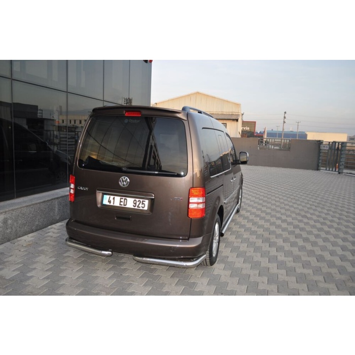 Kit Bara de protectie spate Volkswagen Caddy SWB 11-Prezent - ARP Mars Chrome - imagine 3