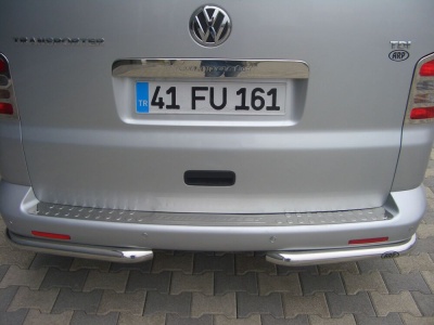 Kit Bara de protectie spate Volkswagen T5 LWB-SWB 04-09 - ARP Mars Chrome - imagine 9