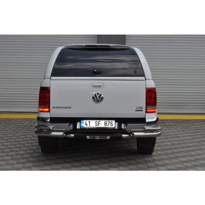 Kit Bara de protectie spate Volkswagen Amarok 10-15 - ARP Mars Chrome - imagine 5