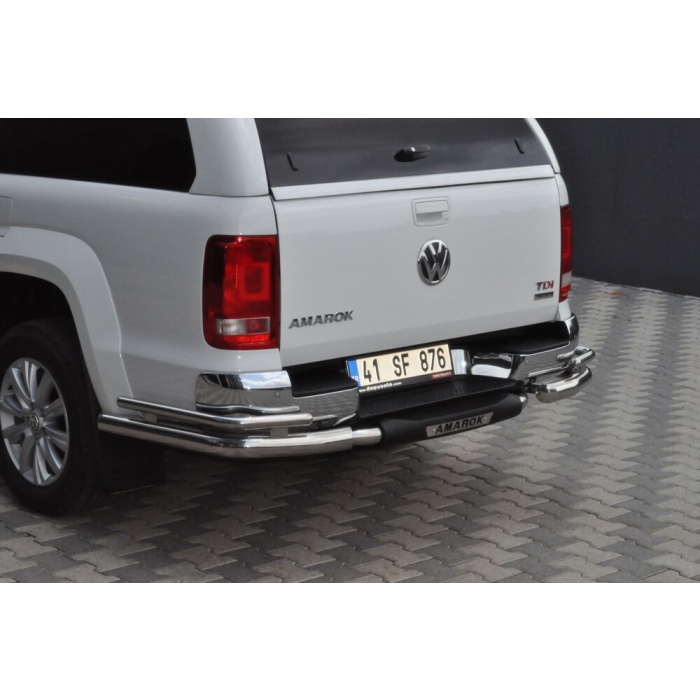 Kit Bara de protectie spate Volkswagen Amarok 10-15 - ARP Mars Chrome - imagine 3
