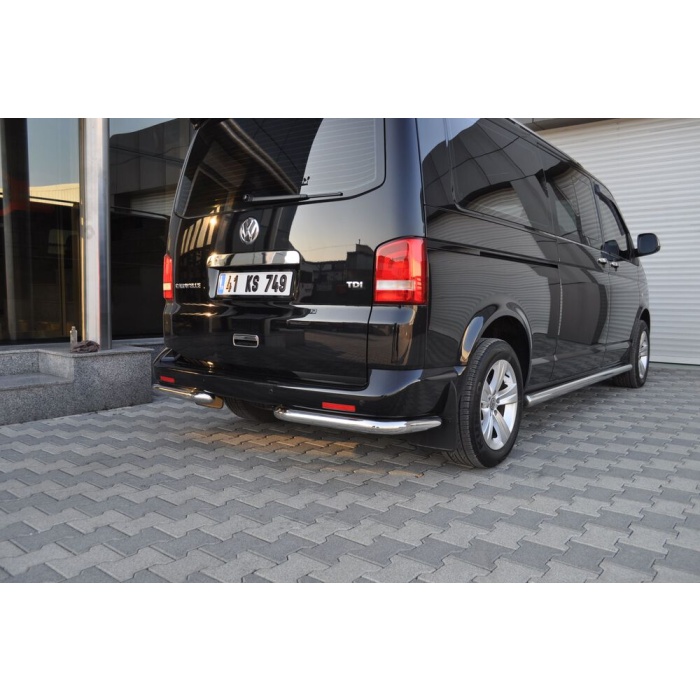 Kit Bara de protectie spate Volkswagen T5 LWB-SWB 04-09 - ARP Mars Chrome - imagine 8