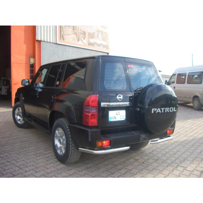 Kit Bara de protectie spate Nissan Patrol 01-06 - ARP Mars Chrome - imagine 2