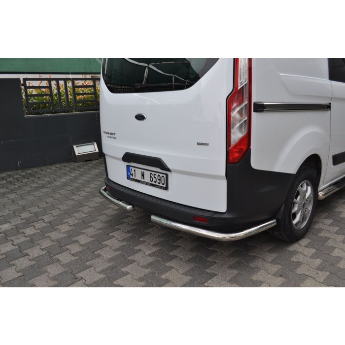 Kit Bara de protectie spate Ford Custom LWB - SWB 15-Prezent - ARP Mars Chrome - imagine 2