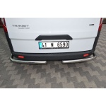 Kit Bara de protectie spate Ford Custom LWB - SWB 15-Prezent - ARP Mars Chrome - imagine 3