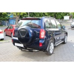 Bara de protectie spate Chery Tiggo 12-Prezent - ARP TITANIC Negru - Chrome - imagine 3