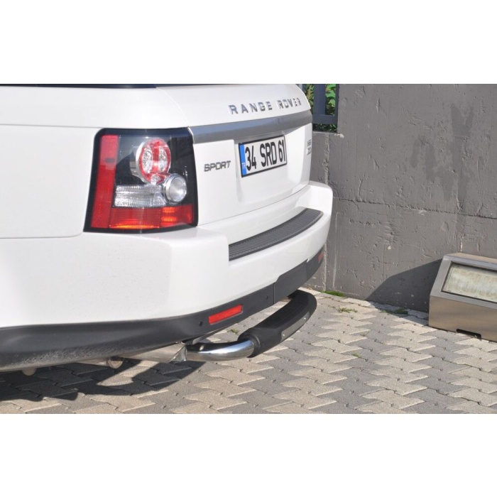 Bara de protectie spate Land Rover Range Rover Sport 03-13- ARP TITANIC Negru - Chrome - imagine 2